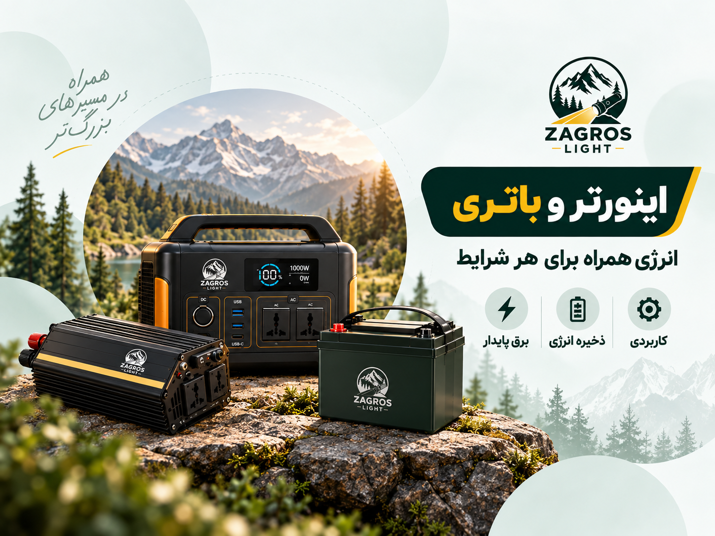 بنر دسته بندی اینورتر