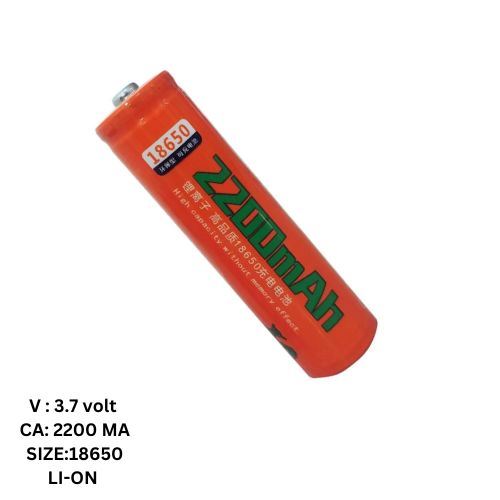 باتری 2200mAh - 18650 - 3.7v